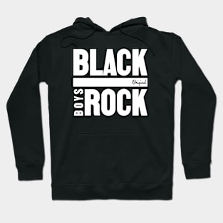 Black Boys Rock Hoodie